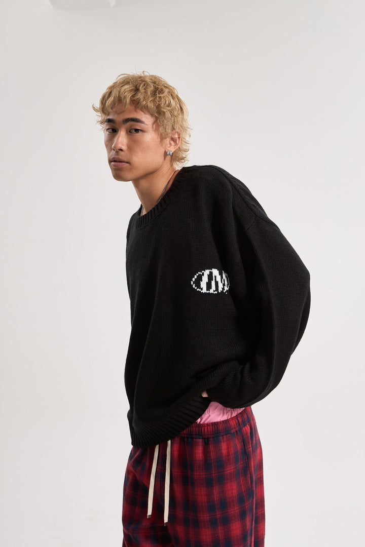 Over Sized Logo Knit